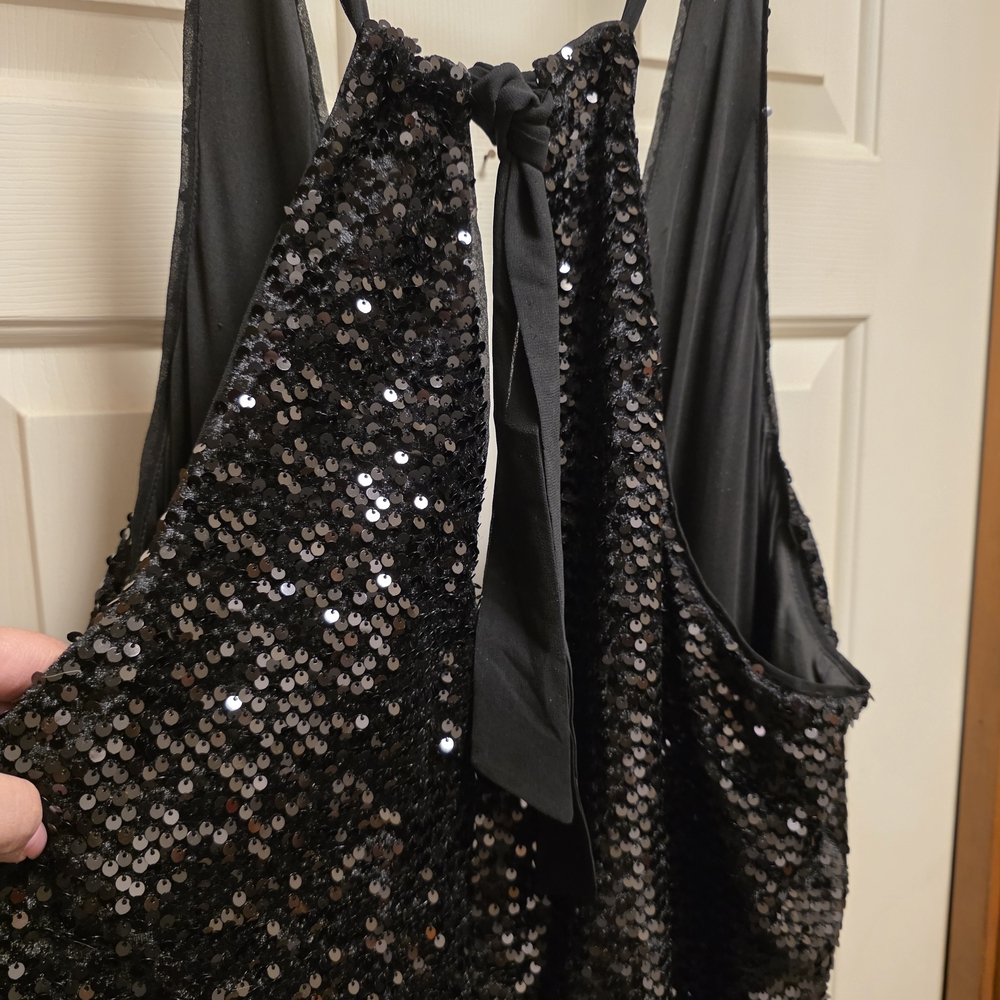 Hutch Sequins Halter Jumpsuit Size 3x - Picture 11 of 15